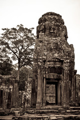 One of the Bayon Temple, Angkor Thom, Siem Reap, Cambodia