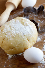 Making cookies