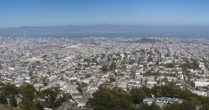 San Francisco panoramic view