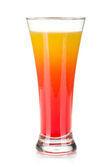 Tequila sunrise cocktail