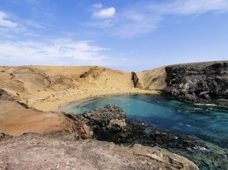 Papagayo Beach, Lanzarote, Canary Islands, Spain