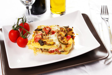 polenta pasticciata