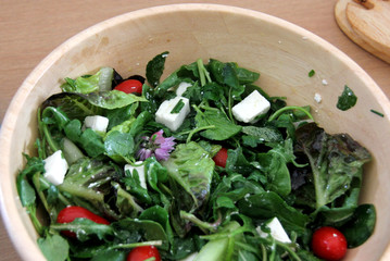 Salad in a bowl