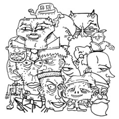 Creative friends draw team