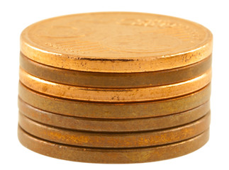 pièces de 5 centimes d'euros
