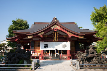 Naklejka premium 素盞雄神社 荒川区