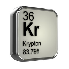 3d Periodic Table - 36 Krypton