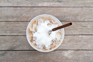 coffee with cream liqueur