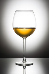 Glass of white wine