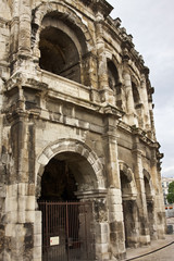 Naklejka premium The Nîmes Ampitheater