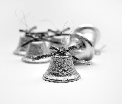 Christmas silvery bells