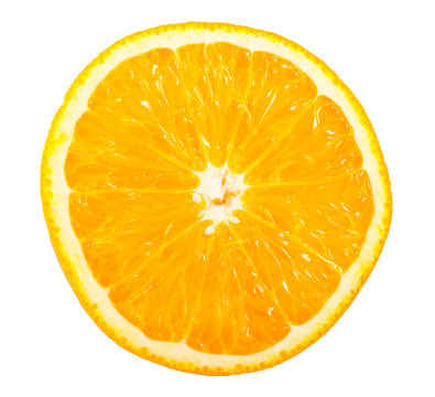 Slice of ripe orange