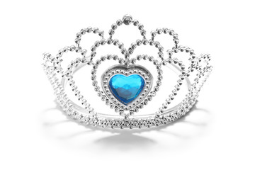 Silver crown representing