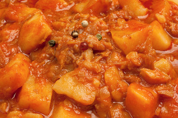 Stoccafisso in umido con patate