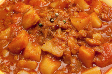 Stoccafisso in umido con patate