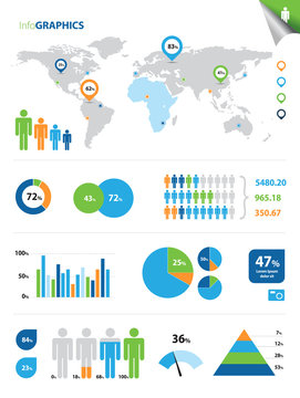 Colorful InfoGraphics