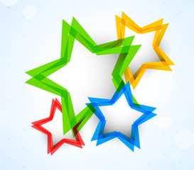 Background with stars