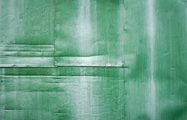 Abstract detailed green metal wall background texture