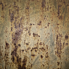 Rusted metal wall detailed photo texture