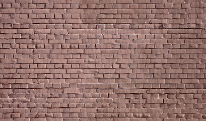Simple painted brick wall small-scale background texture