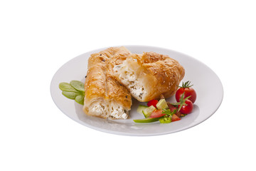 Börek auf dem Teller