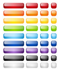 Rainbow buttons set