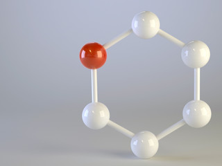 medical molecule background