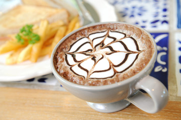 cup of hot drink