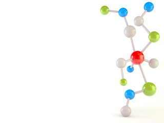 medical molecule background