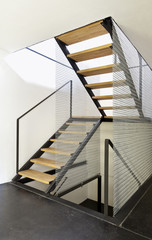 beautiful mountain home, staircase