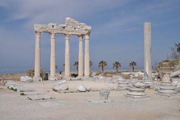 Apollon-Tempel bei Side, T&uuml;rkei