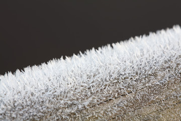 Frost on surface