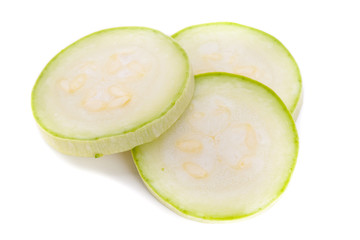 slices of zucchini
