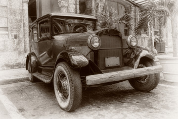 Vintage car - 45736332