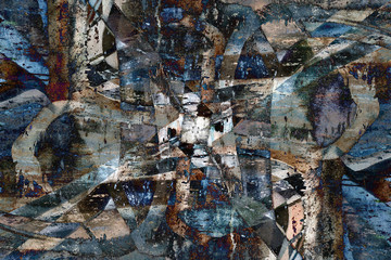 Close up grunge graffiti background