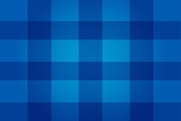 Strickmuster Hintergrund Blau CARO Karo