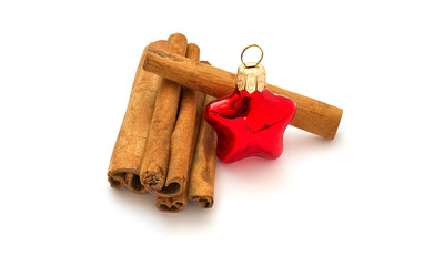 Decorative christmas composition