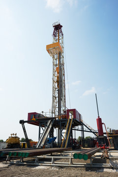 Big petrol drilling machine