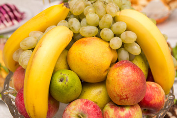 vegetables and fruits on the table
