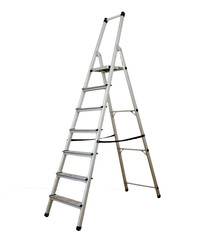 ladder on a white background