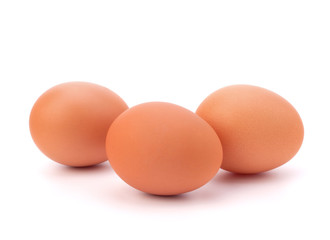 three eggs