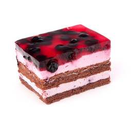 Delicious  cake piece