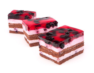 Delicious  cake piece
