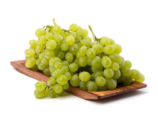 Perfect bunch of white grapes