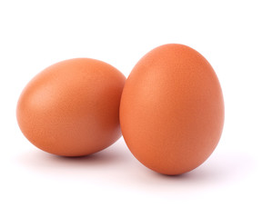 two eggs