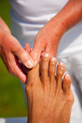 Polarity massage.