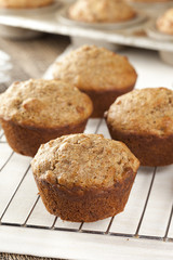 Fresh Homemade Bran Muffins