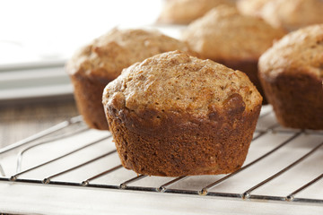 Fresh Homemade Bran Muffins