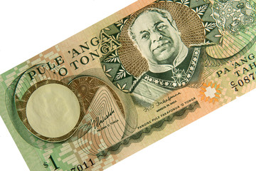 Banknote aus Tonga - Pa´anga