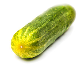 cucumber on white background